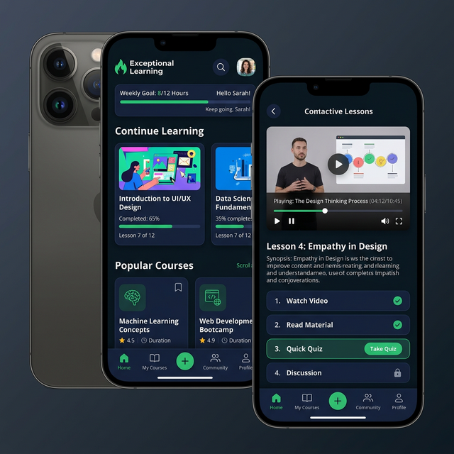 Exceptional Learning App